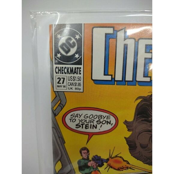 DC Comics Checkmate Comic Lot Issues 4 And 27 July 1988 and May 1990 Vintage - Picture 5 of 5
